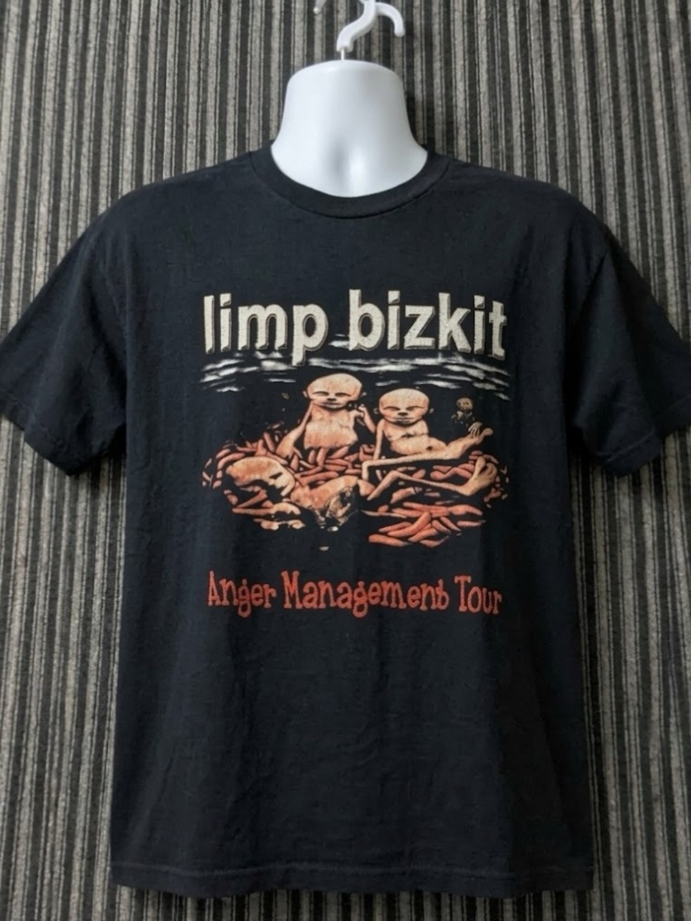 Limp Bizkit Anger Management Tour Graphic Band T-Shirt Gildan 5000 Cotton Tee